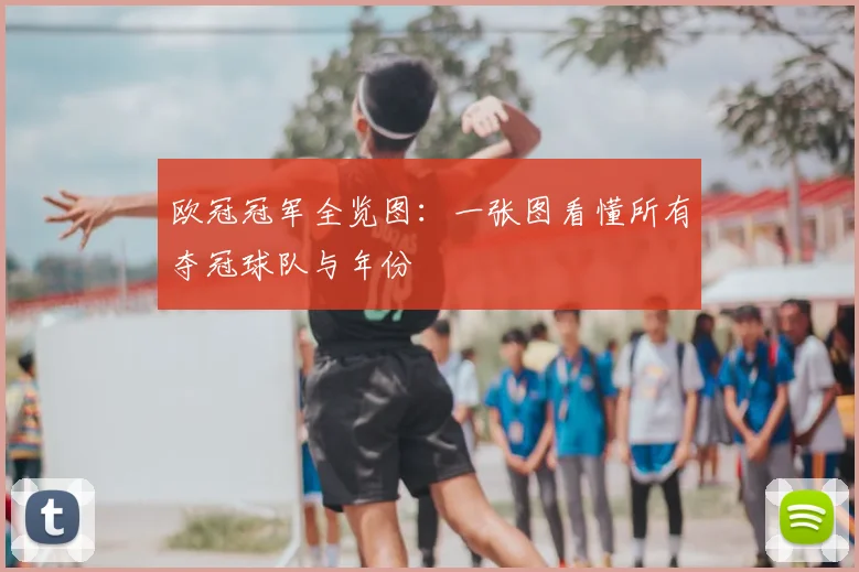 欧冠冠军全览图:一张图看懂所有夺冠球队与年份